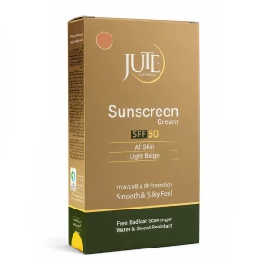 کرم ضد آفتاب SPF50 بژ روشن انواع پوست ژوت